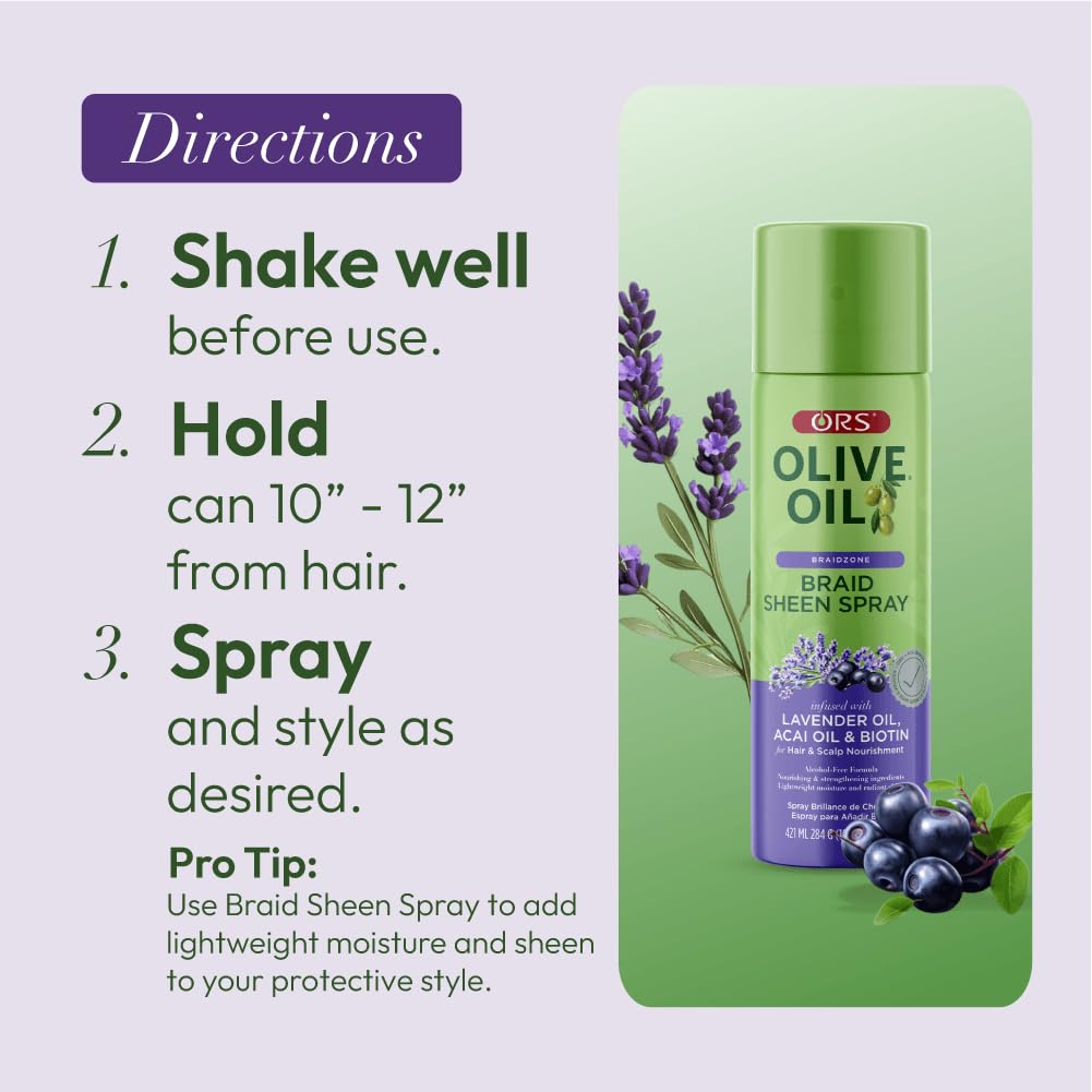 ORS on vanity styled with towel and comb conveying daily grooming routine