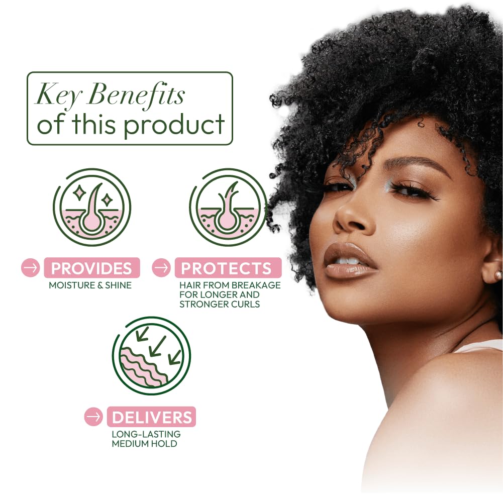 ORS applied to wet hair demonstrating curl formation and definition