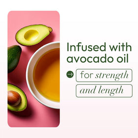 ORS ingredient label highlighting collagen and avocado oil benefits
