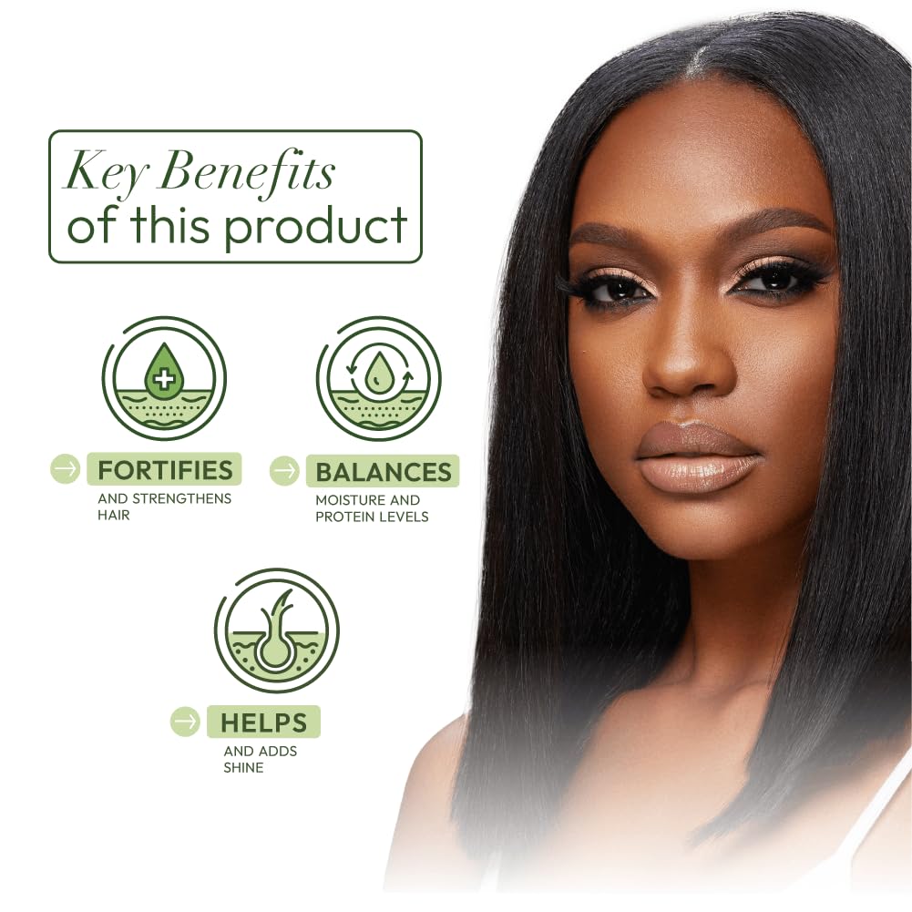 ORS conditioner texture pouring from bottle close-up highlighting creamy moisture-rich formula