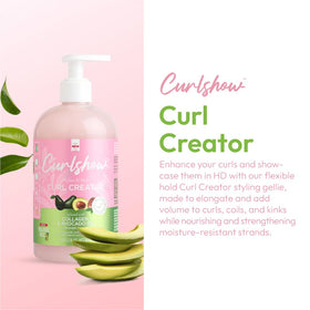 ORS texture close-up of creamy curl cream for smooth application