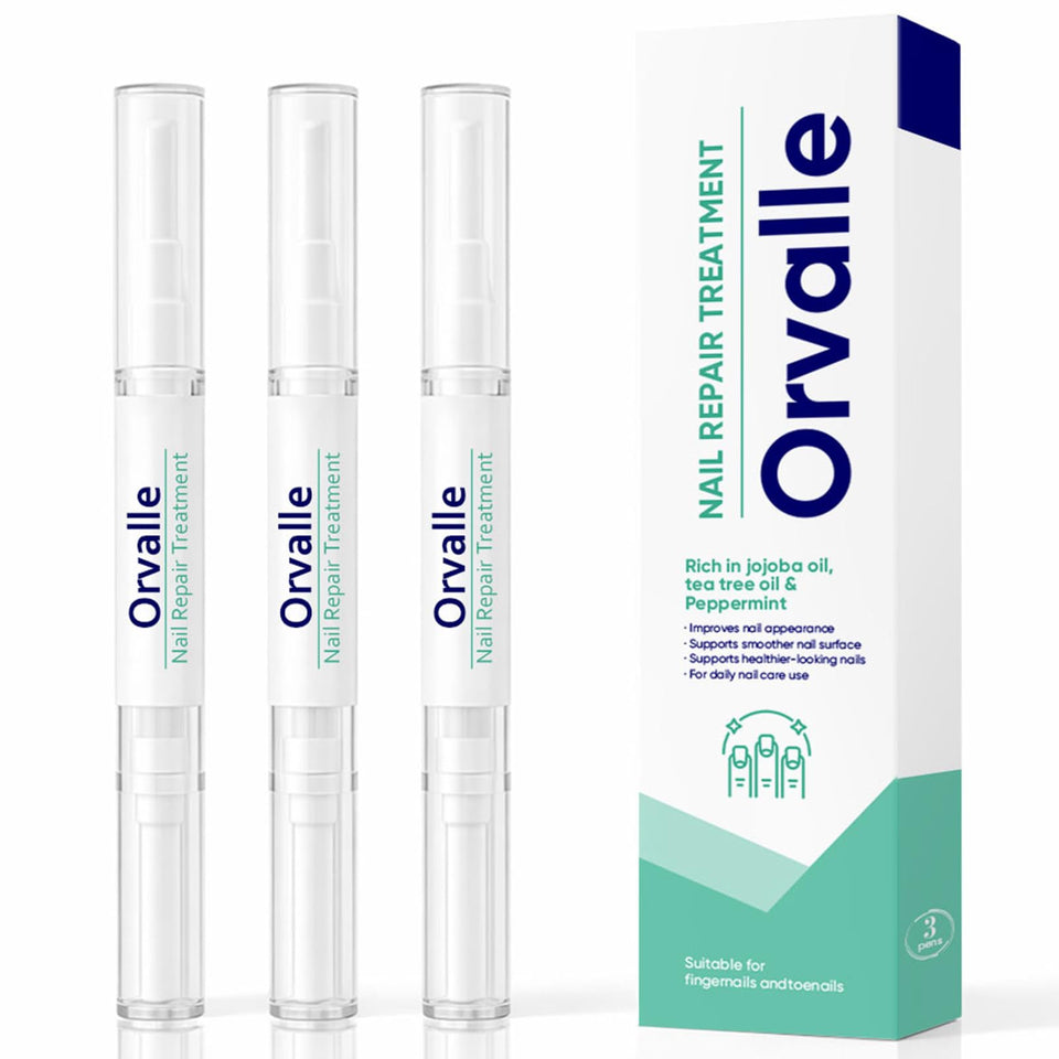 Orvalle front view of repair pen showing compact portable design and easy carry