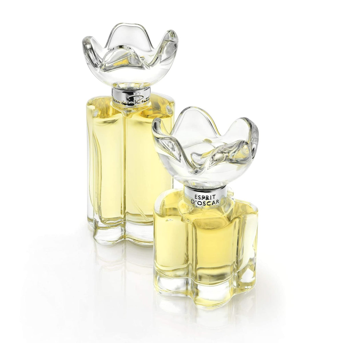 Oscar de la Renta perfume being sprayed on wrist demonstrating easy application