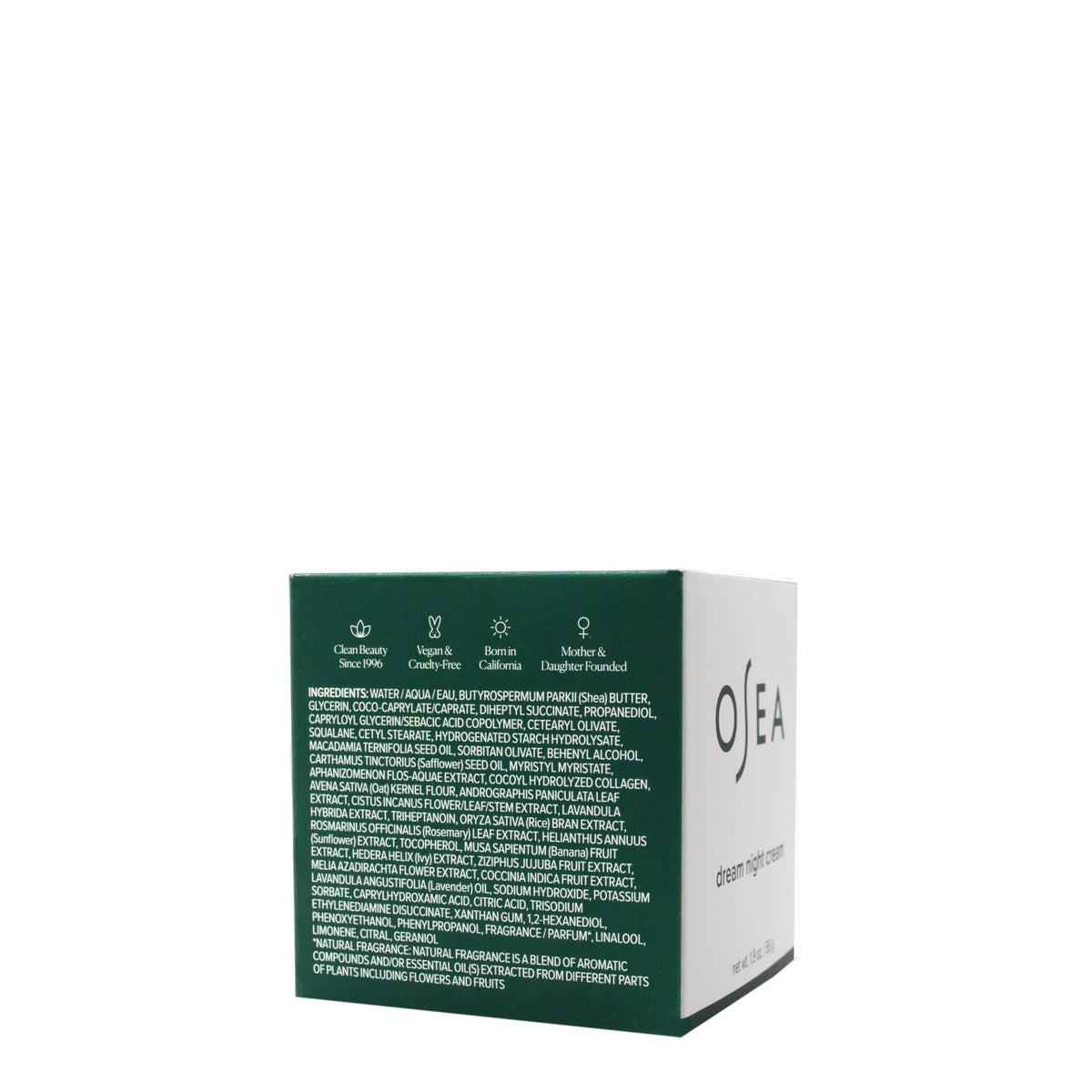 OSEA nighttime bathroom scene conveying calming lavender scent and ritual