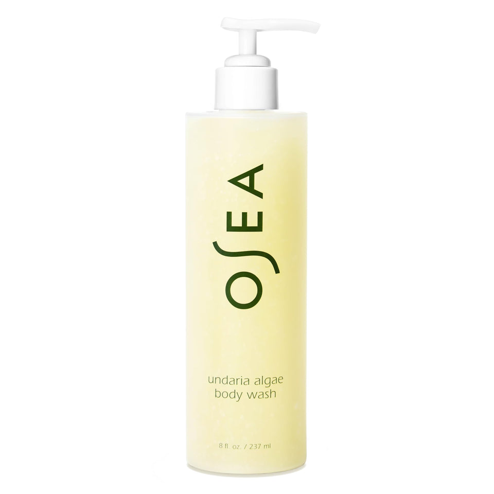 OSEA front bottle view highlighting clean design and citrus benefit