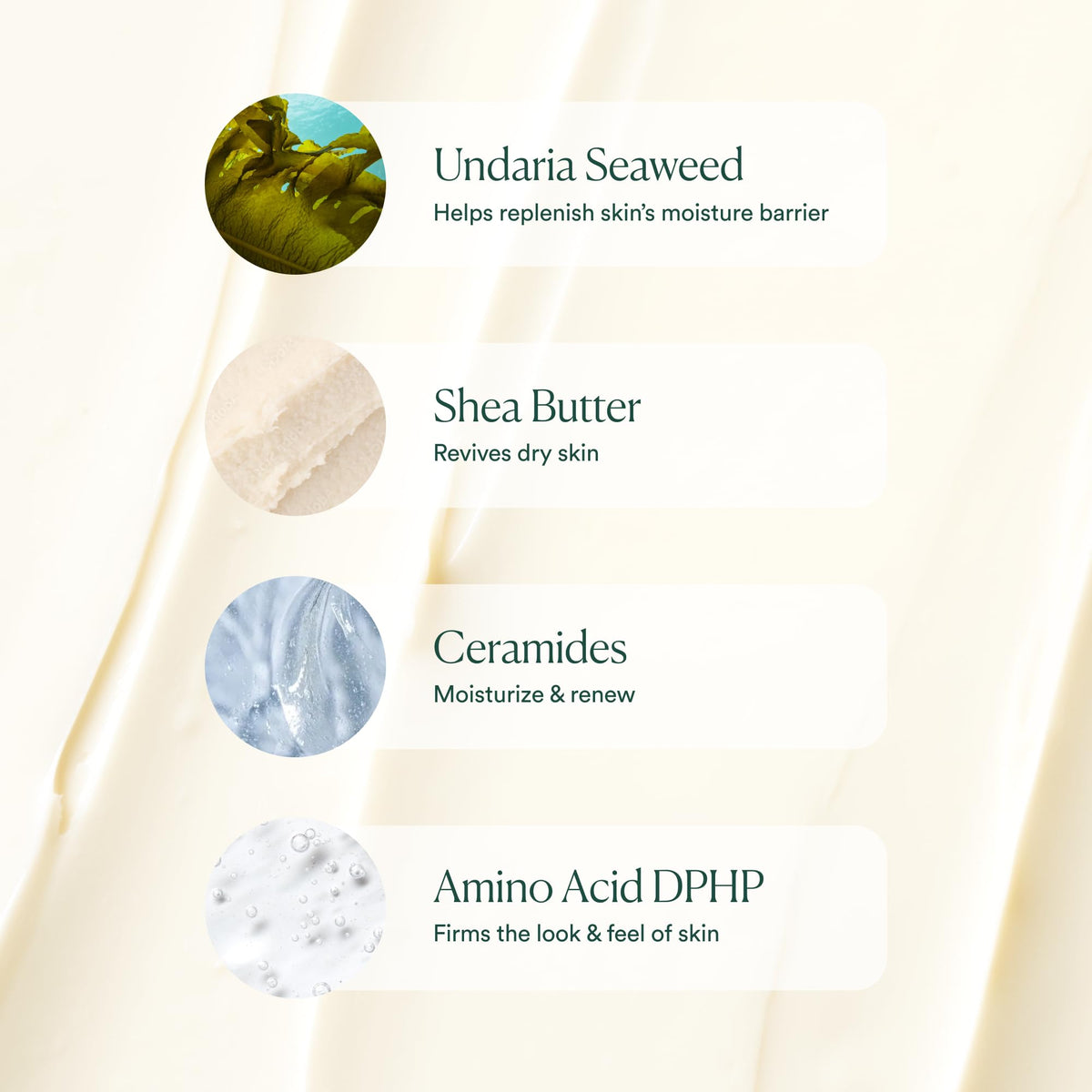 OSEA undaria seaweed beside jar illustrating natural superfood ingredient benefit