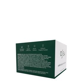 OSEA recycled packaging detail showcasing eco-conscious materials benefit