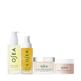 OSEA Undaria body oil close-up texture demonstrating fast-absorbing nourishing finish