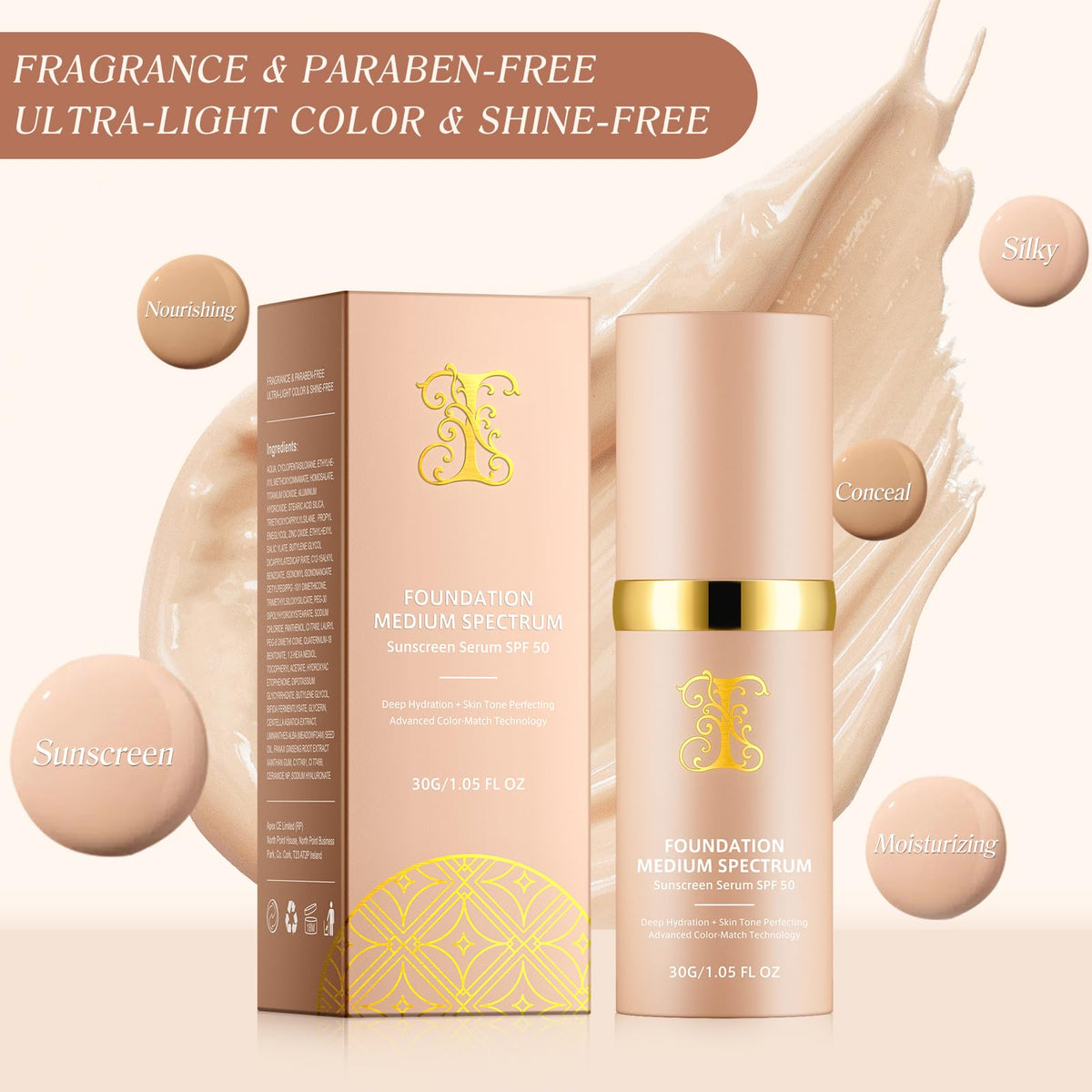 O.SECERT on model in natural light showing effortless everyday glow