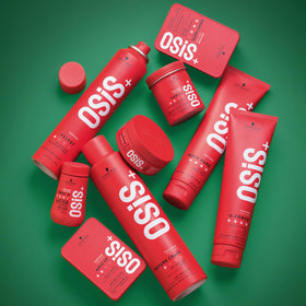 OSiS+ next to a passport showing travel-size convenience and easy touch-ups