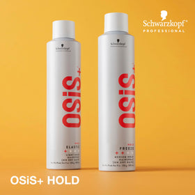OSiS+ Freeze fine mist texture showing lightweight coverage and manageability