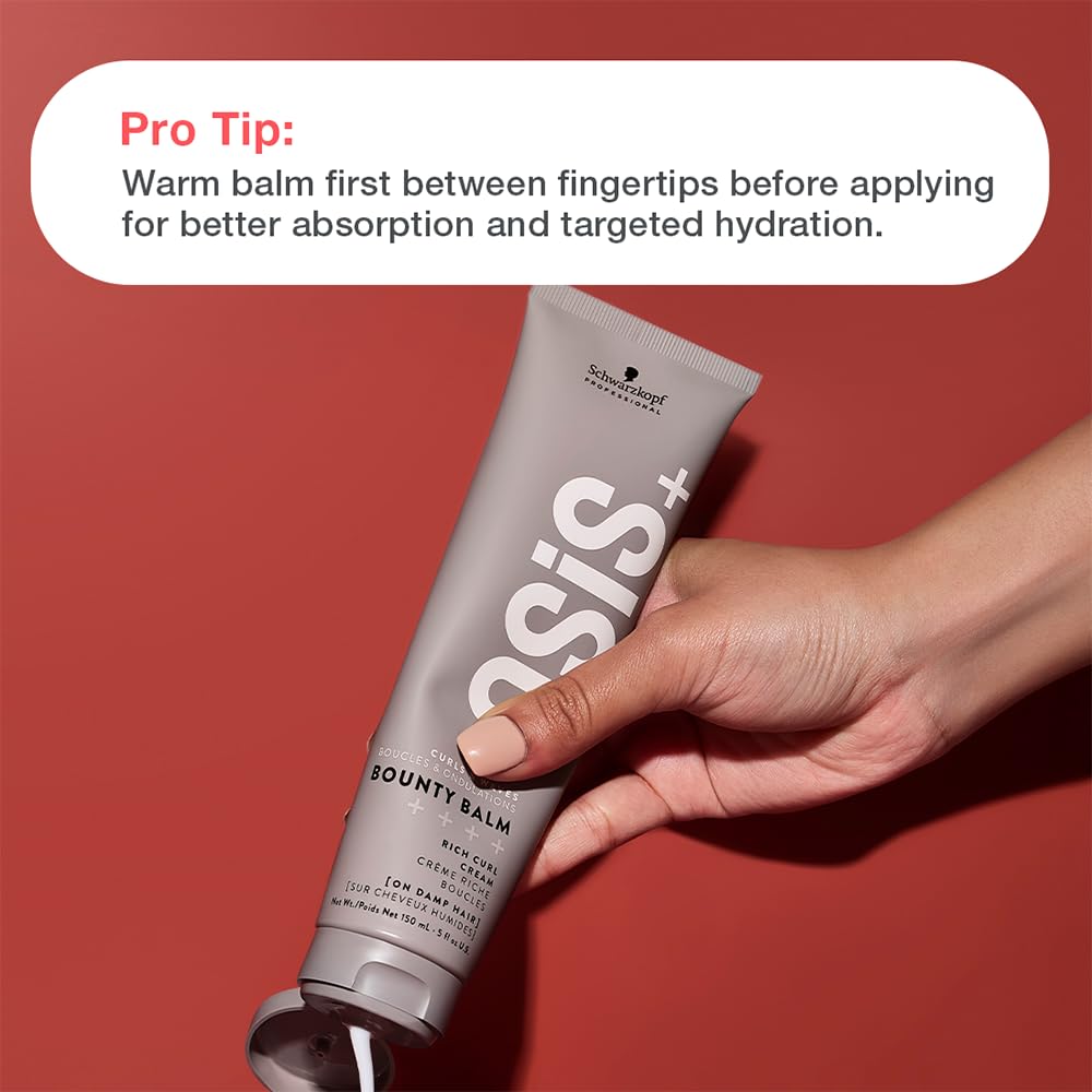 OSiS+ label close-up highlighting ingredients for informed styling choices