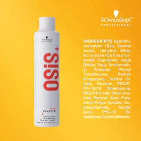 OSiS+ can displayed on shelf highlighting retail-ready packaging