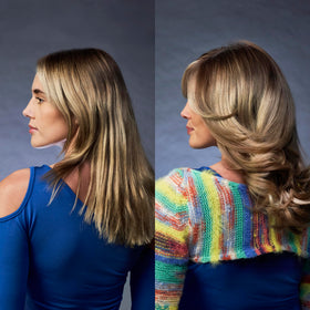 OSiS+ being sprayed at roots to build volume and lift