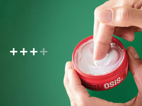 OSiS+ Flexwax creamy texture close-up revealing spreadable consistency benefit