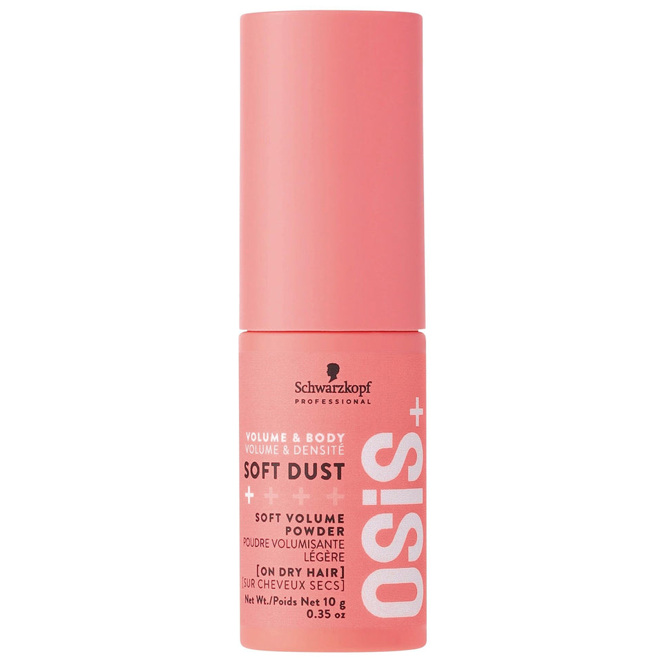 OSiS+ Soft Dust front can showing compact packaging and easy use