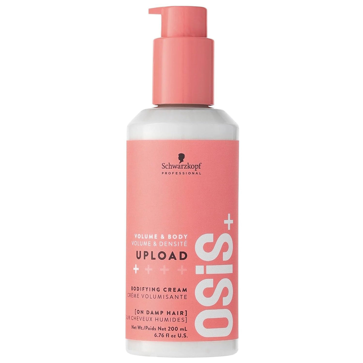 OSiS+ front packaging showing volume cream and branding for clear identification