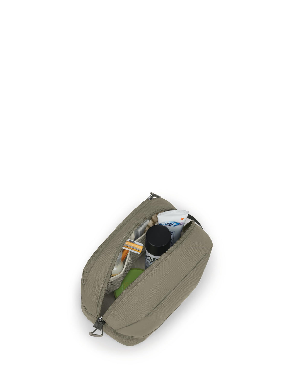 Osprey Daylite inside backpack showing compact fit and travel benefit
