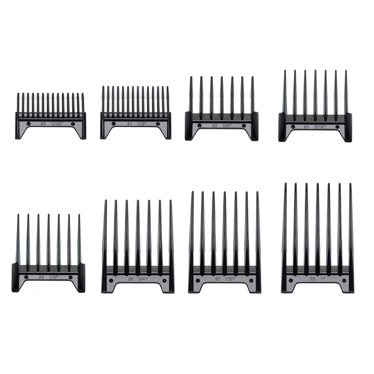 Oster guide comb front view showing fit and uniform cutting benefit