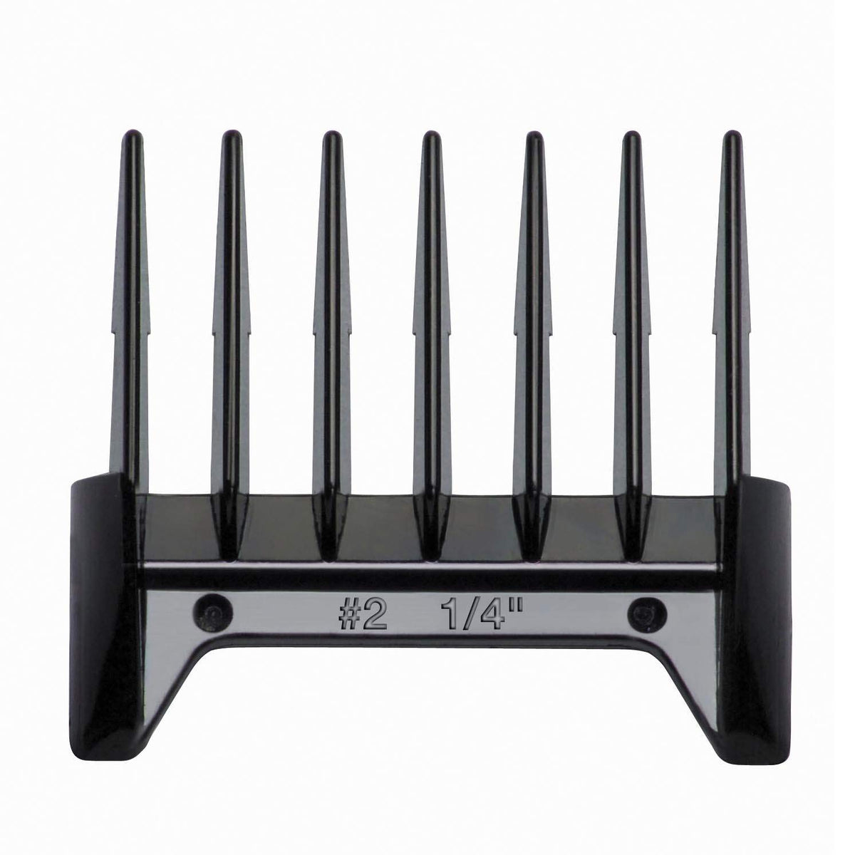 Oster guide comb mounted on Fast Feed clipper for faster trims