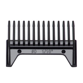 Oster guide comb side profile highlighting secure hold and control