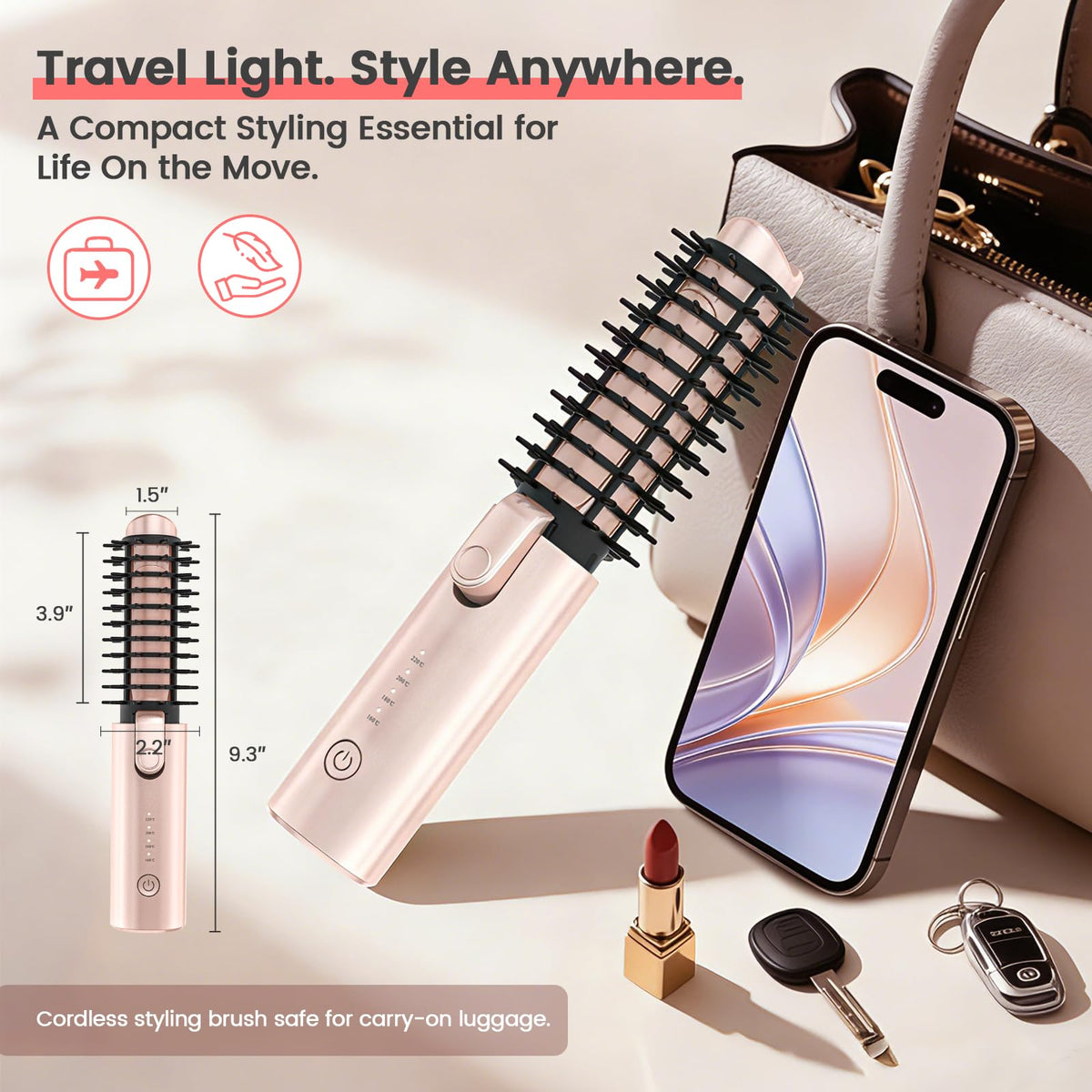 Otichannel detachable comb detail highlighting styling versatility for waves