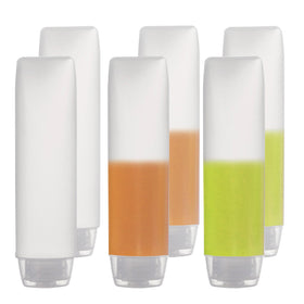 OTO 6-pack front view showing compact TSA-approved bottles for travel convenience
