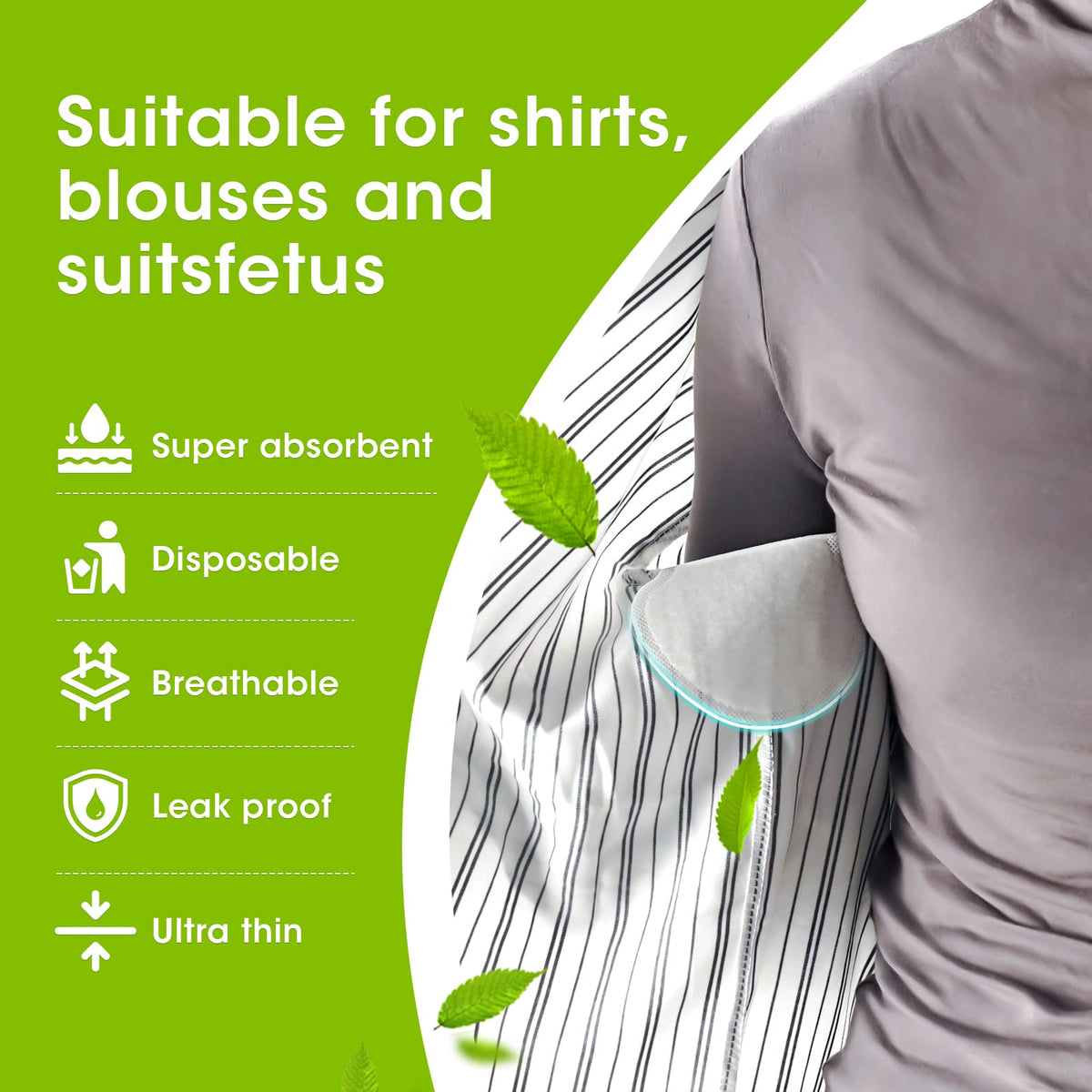 OTTOLIVES open package displaying 100 pads for extended use