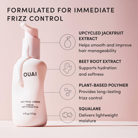 OUAI ingredient label highlighting jackfruit and beetroot extract benefits