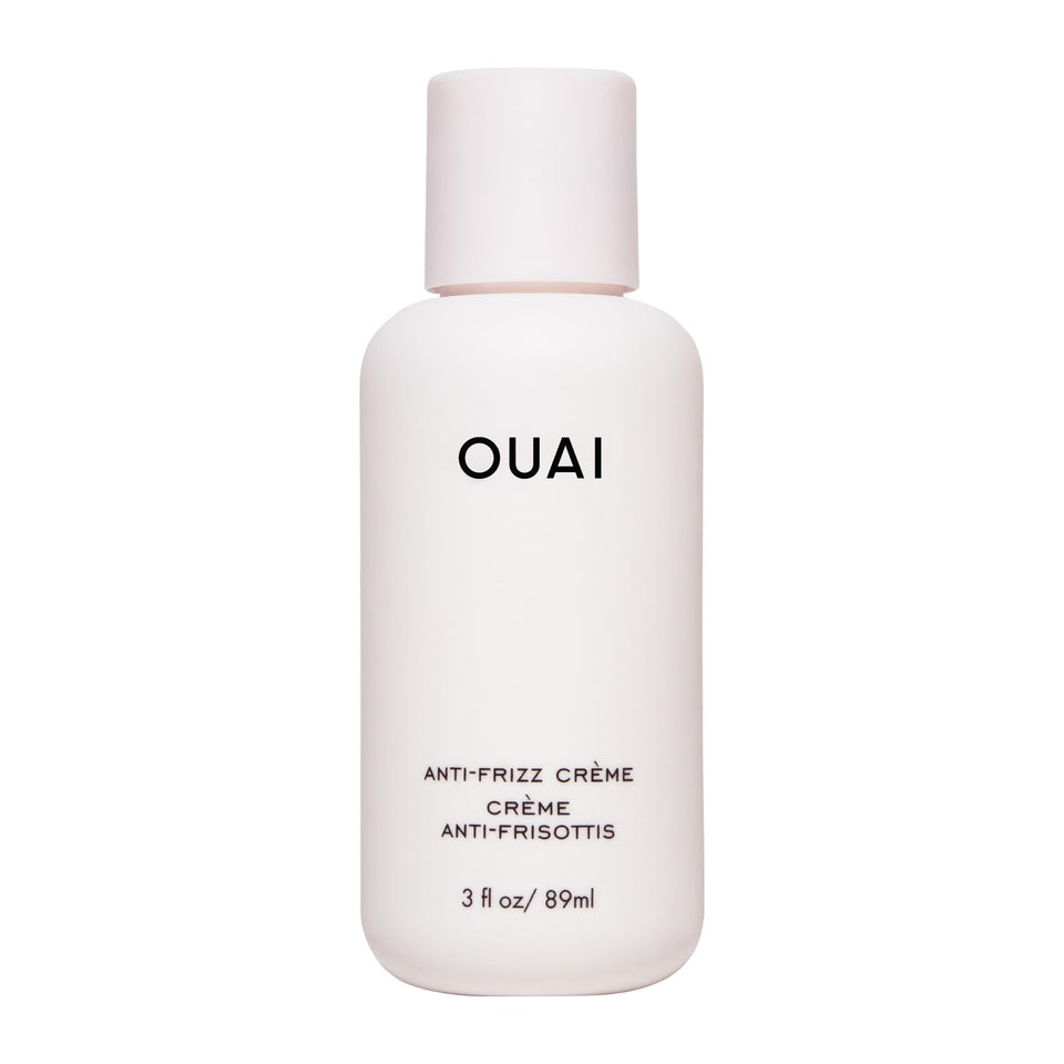 OUAI travel-front packaging showing compact 3 oz for easy travel
