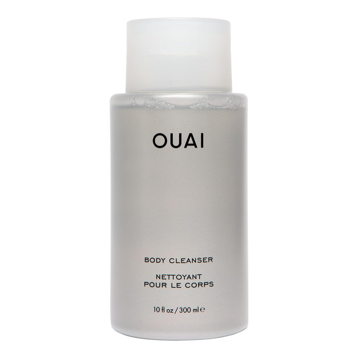 OUAI bottle front packaging showing label and scent for instant recognition and confidence