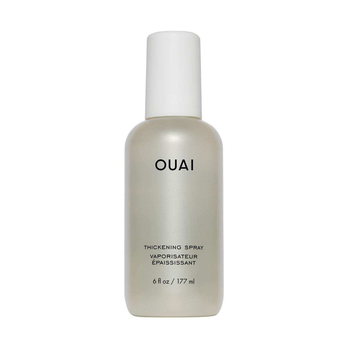 OUAI front packaging showing bottle and branding for instant volume