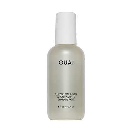 OUAI front packaging showing bottle and branding for instant volume