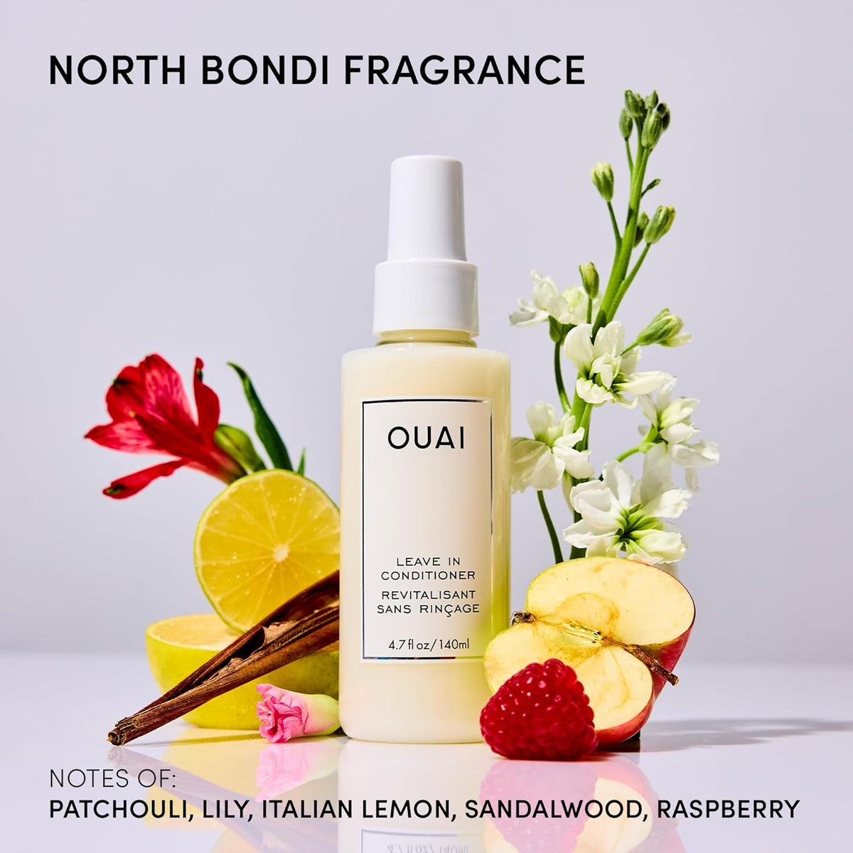 OUAI tamarind seed ingredient shot highlighting hydrating repair