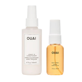 OUAI leave-in front packaging showing product and benefits