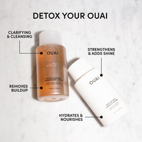 OUAI medium conditioner front view highlighting hydrating benefit