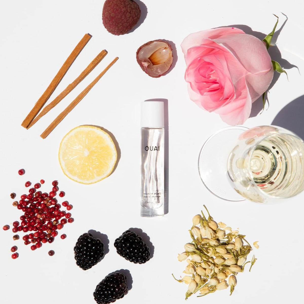 OUAI Melrose Place close atomizer detail highlighting fine mist and control
