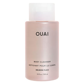 OUAI Melrose Place front bottle view showing label and sleek packaging benefit: easy identification