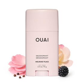 OUAI Melrose Place front packaging showing clean stick and brand