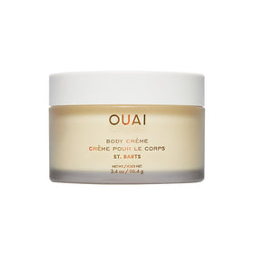 OUAI St. Barts front jar showing label and travel-friendly size benefit