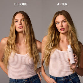 OUAI aerosol nozzle detail demonstrating precise spray for even coverage benefit