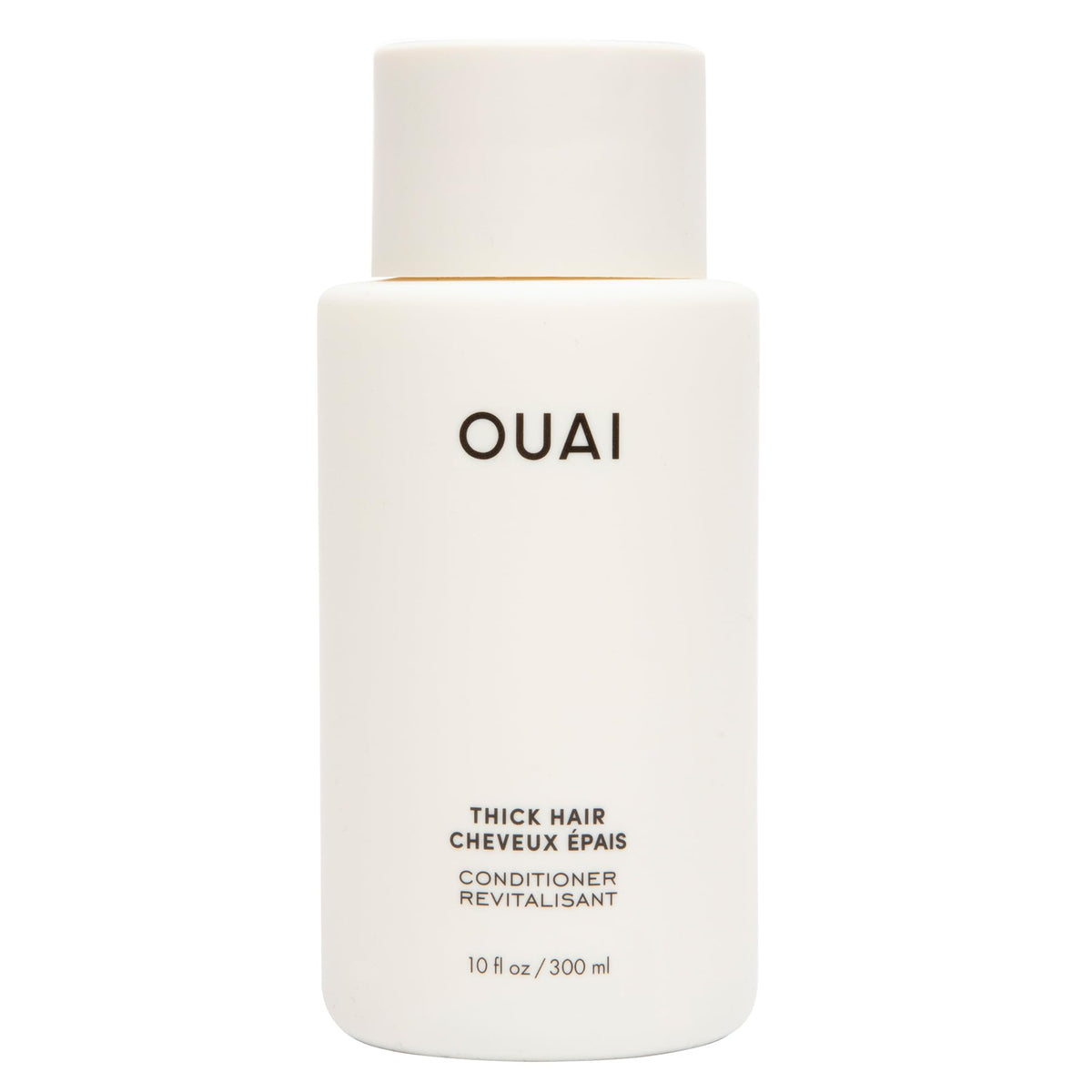 OUAI front bottle view showing clean label and product benefit