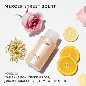 OUAI back label and ingredients list to verify clean formula benefits