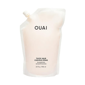 OUAI front bottle showing label and refill value for cost savings