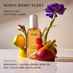 OUAI in hand for scale emphasizes 3 fl oz travel-friendly capacity benefit