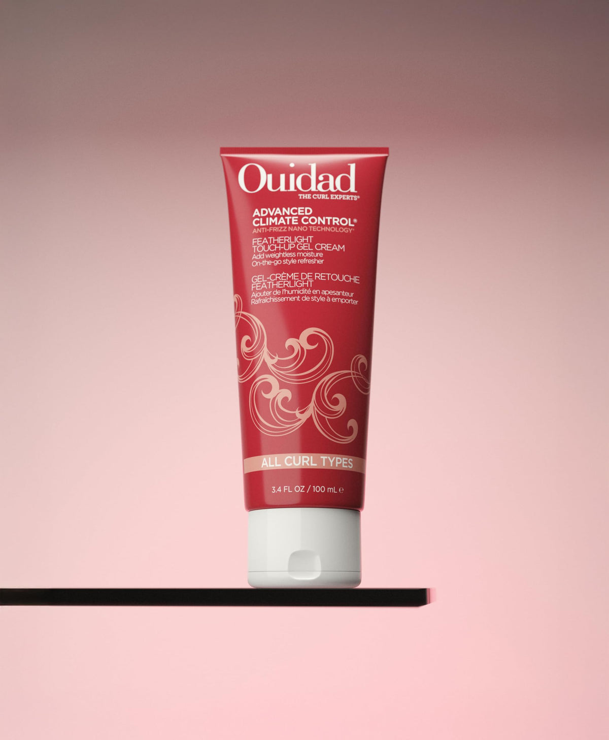 Ouidad applied to dry curls demonstrating refreshed definition