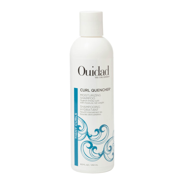 Ouidad bottle front packaging showing size and branding for salon-quality curls