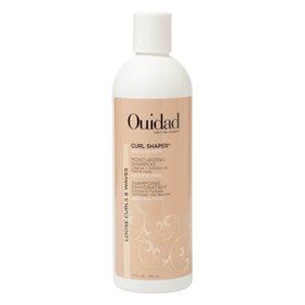 Ouidad front bottle view showing label and 12 fl oz size with clear benefit for curl care