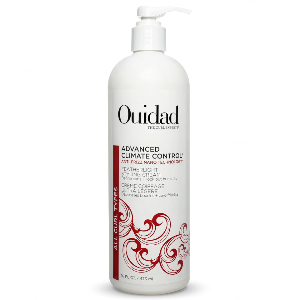 Ouidad front packaging 16oz shows product and benefits