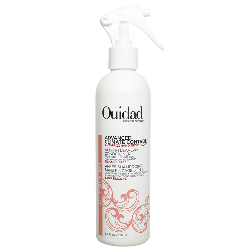 Ouidad front packaging showing bottle and label for easy identification and benefits